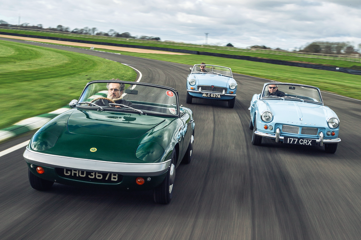 Triumph Spitfire vs MGB vs Lotus Elan a new dawn Classic & Sports Car